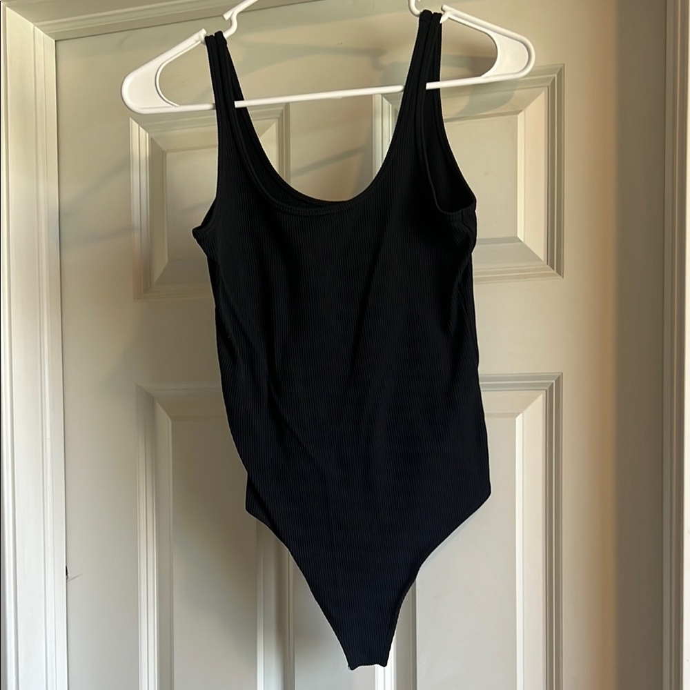 Abercrombie & Fitch Black Bodysuit Classic Tank Style